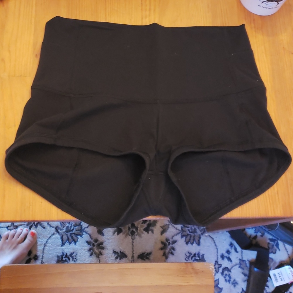 High waisted Lululemon Boogie Shorts